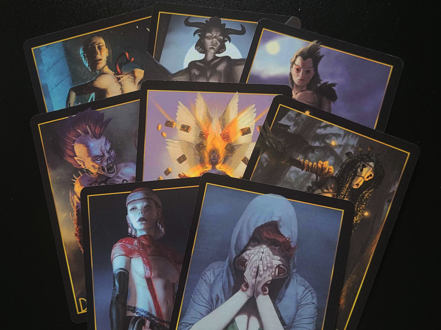 Beauty & Dread (Alphabet Superset) Art Trading Cards FULL SET