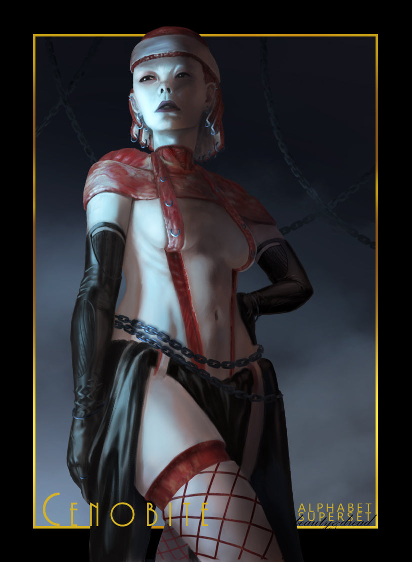 Beauty & Dread (Alphabet Superset) Art Trading Cards FULL SET