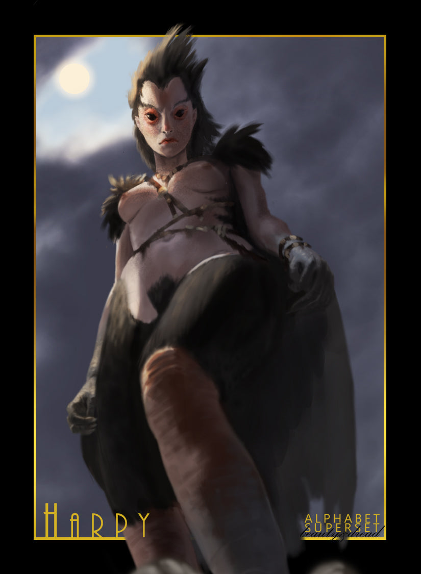 Beauty & Dread (Alphabet Superset) Art Trading Cards FULL SET