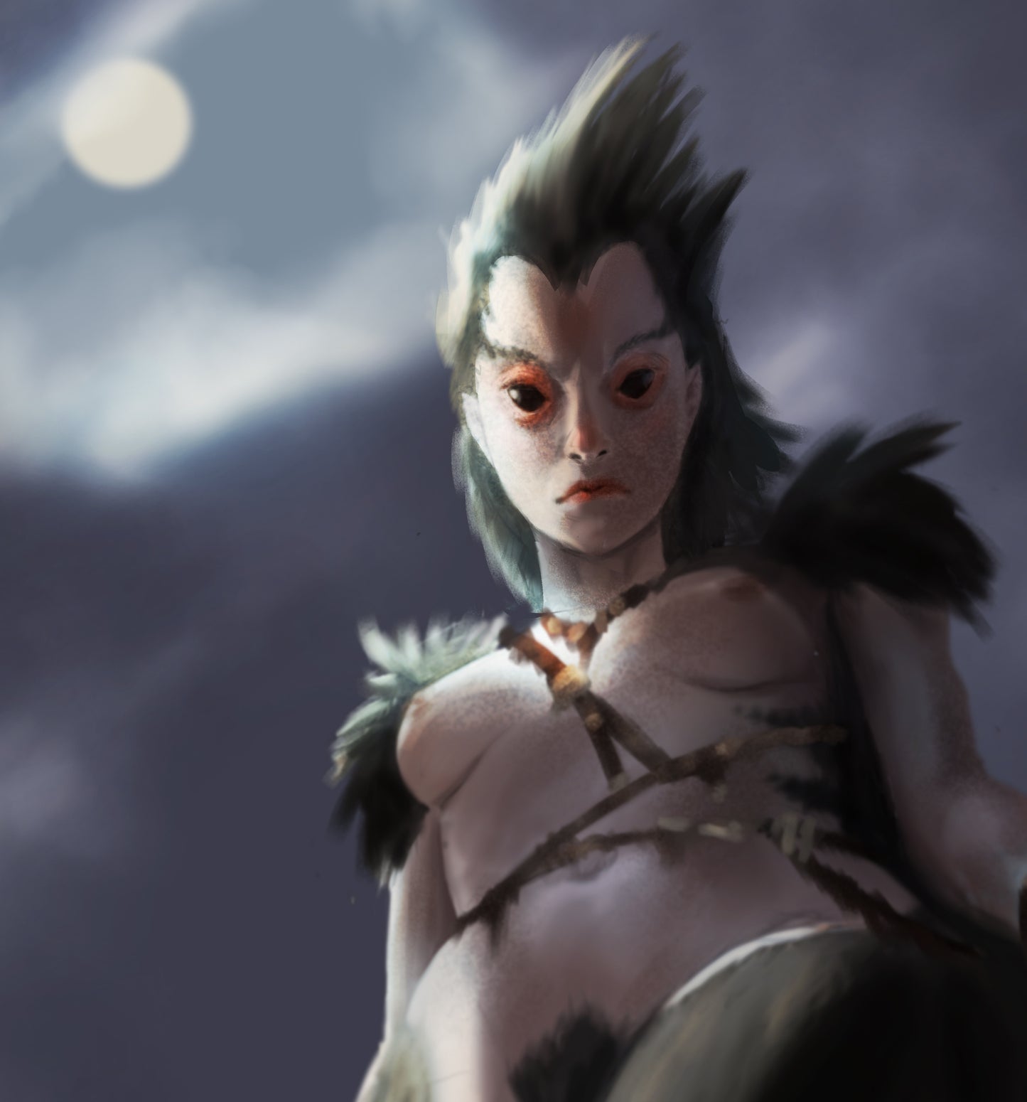 Beauty & Dread HARPY (Alphabet Superset) Art Trading Card
