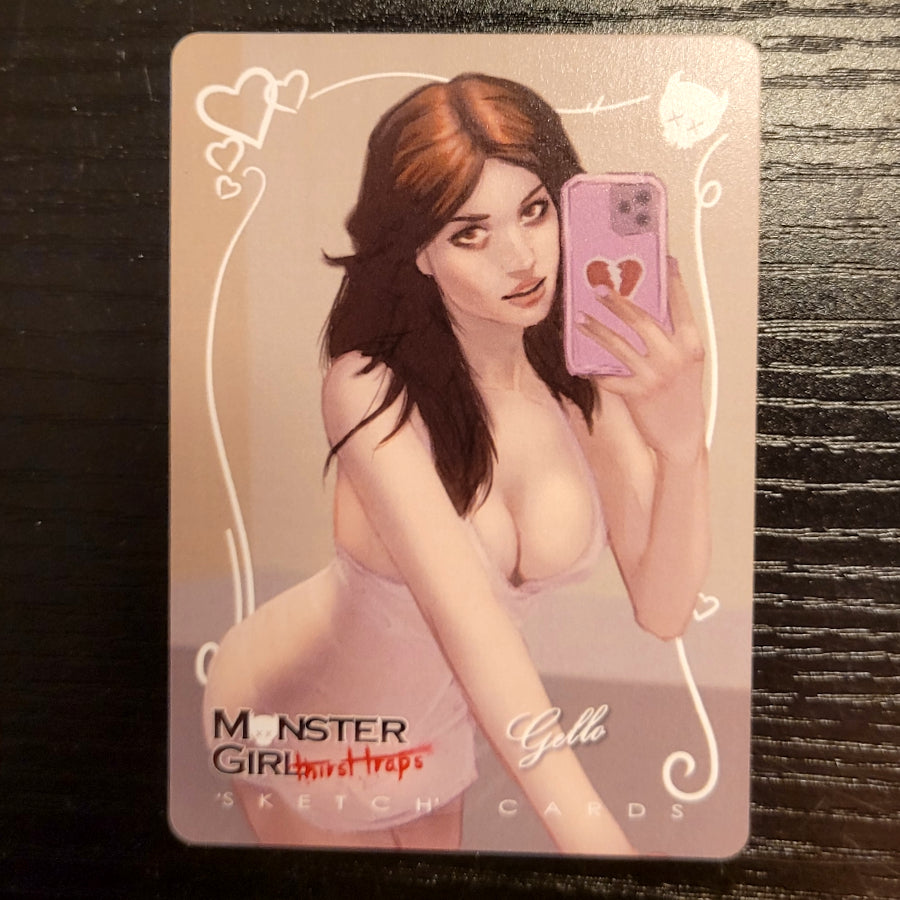 Monster Girl Thirst Trap Series - Gello Art Trading Card