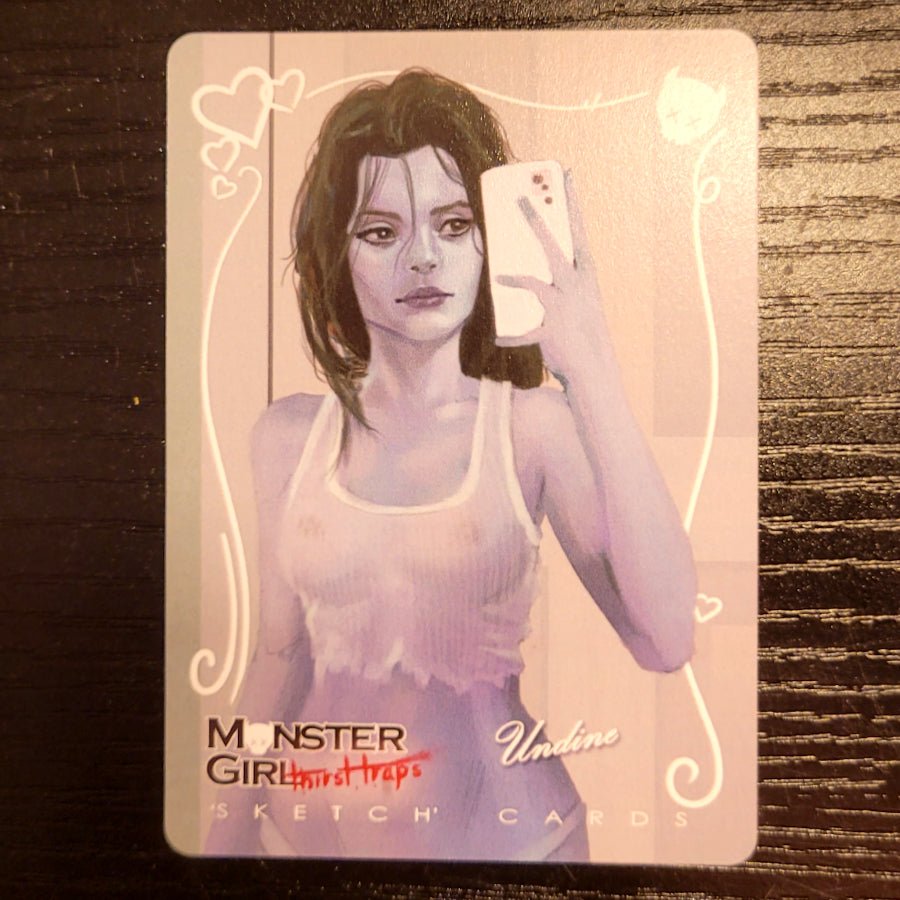 Monster Girl Thirst Trap Series - Undine Art Trading Card