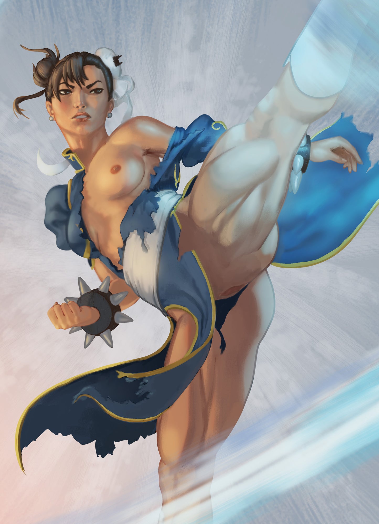 NSFWaifus CHUN LI 5x7 Art Print (Standard)