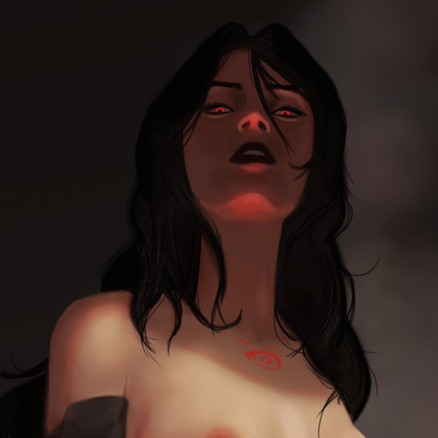 NSFWaifus LUST 5x7 Art Print