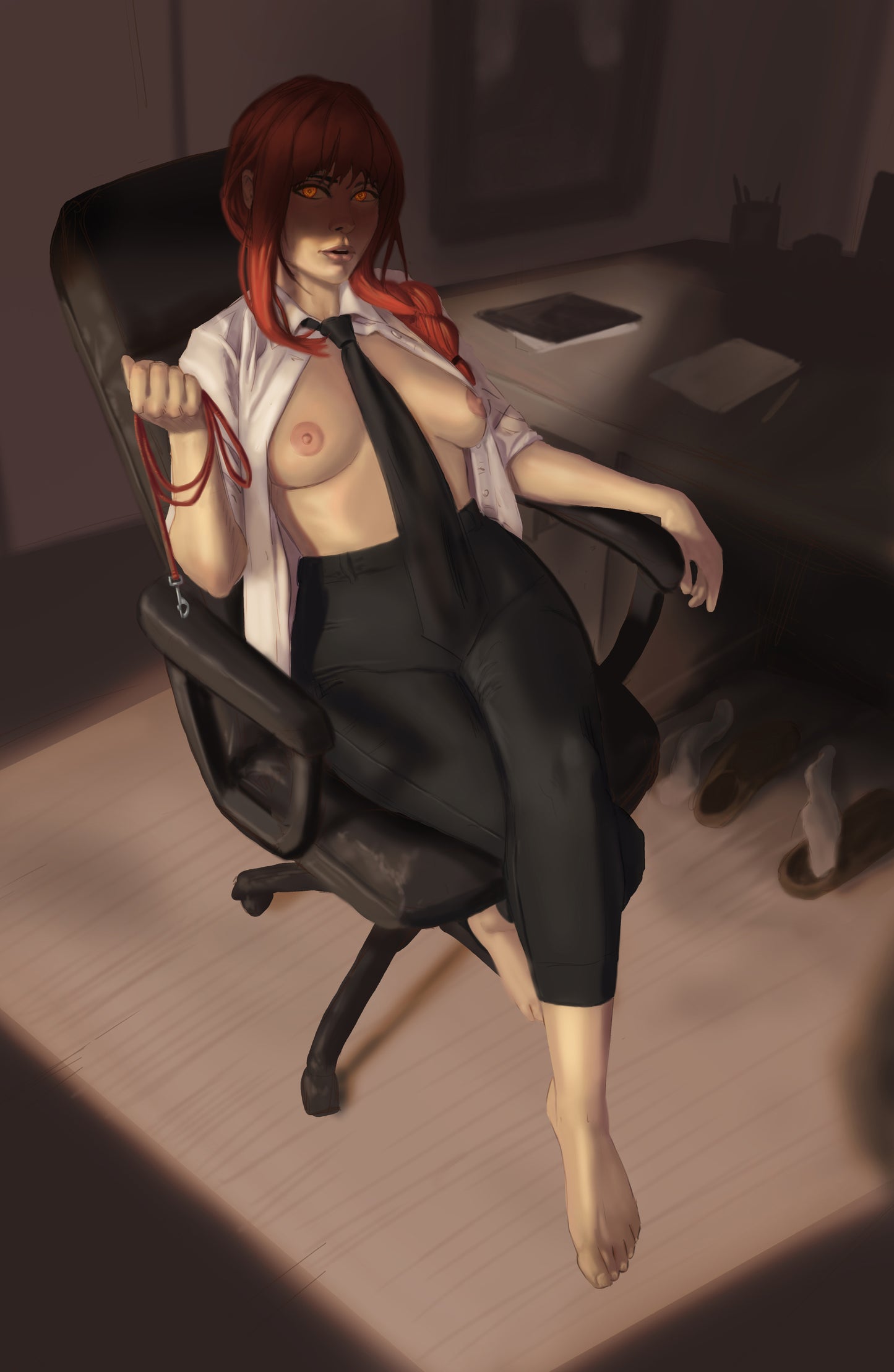 NSFWaifus MAKIMA 11x17 Art Print