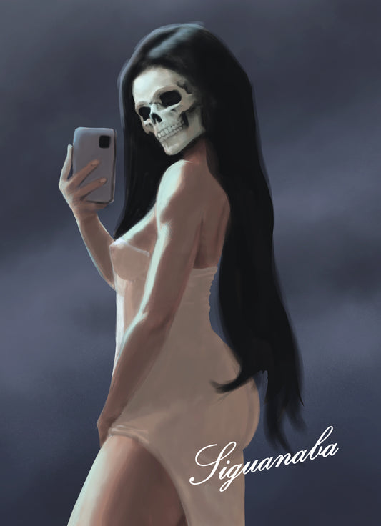 Monster Girl Thirst Trap Series - Siguanaba 5x7 Art Print