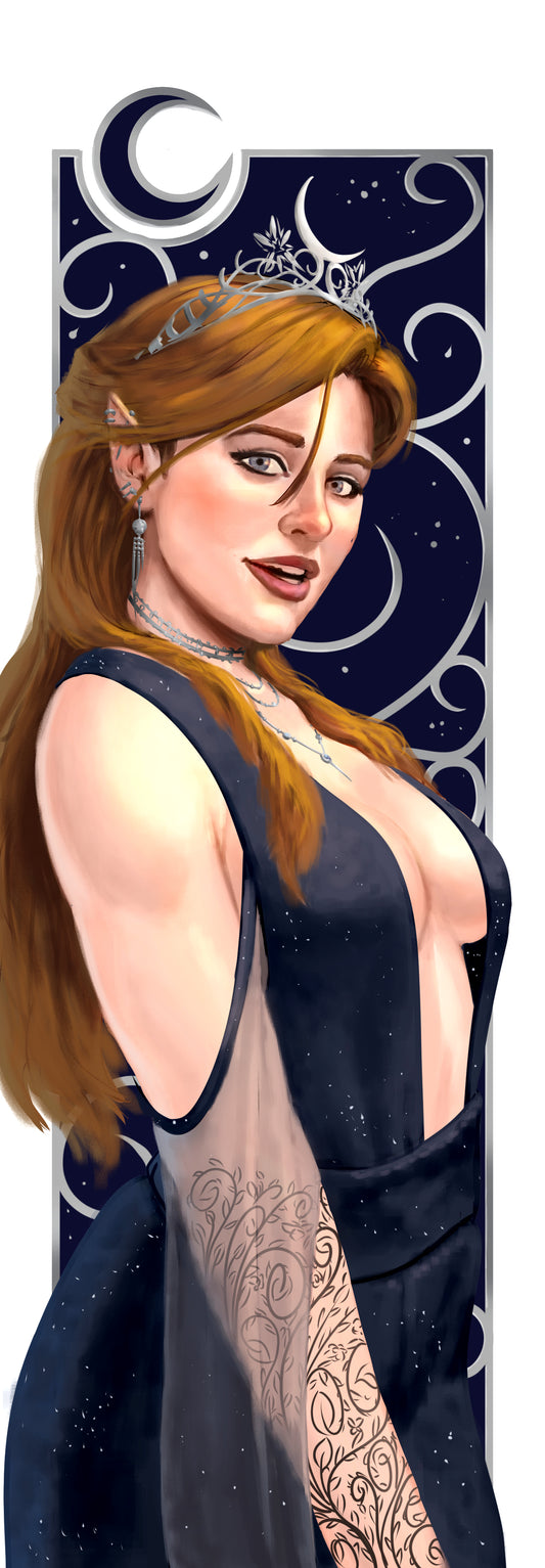 ACOTAR Feyre Bookmark SFW