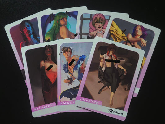 NSFWaifus Art Trading Cards FULL SET