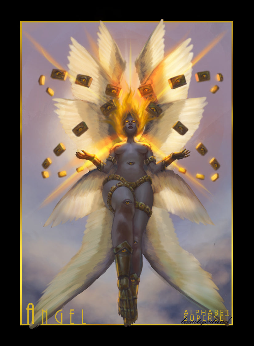 Beauty & Dread (Alphabet Superset) Art Trading Cards FULL SET