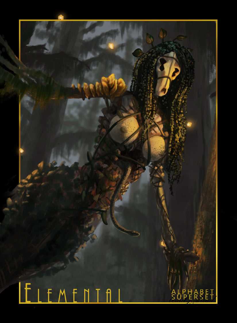 Beauty & Dread (Alphabet Superset) Art Trading Cards FULL SET