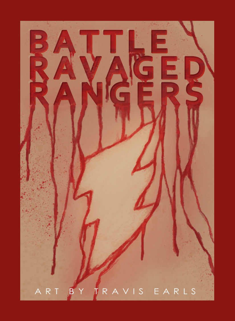 PR00 - Battle Ravaged Rangers Art Trading Cards FULL SET