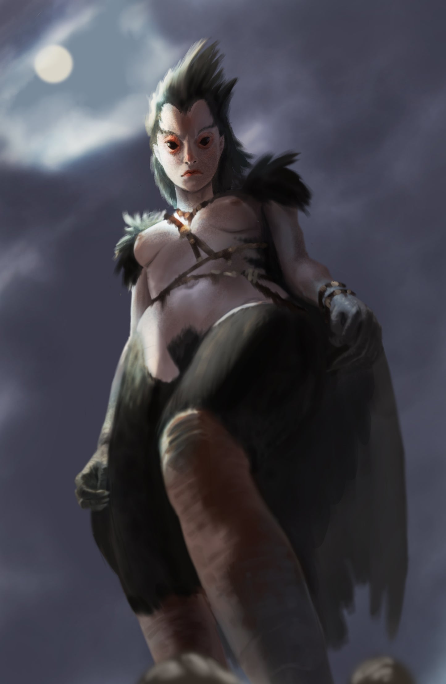 Beauty & Dread HARPY (Alphabet Superset) 11x17 Art Print