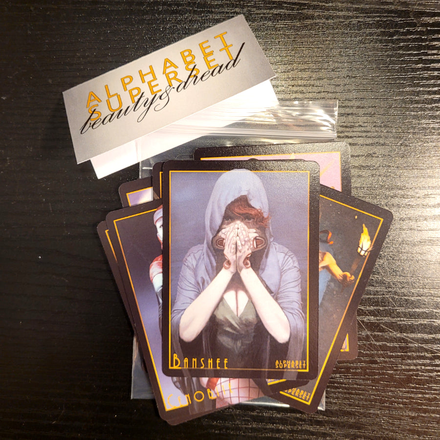 Beauty & Dread BANSHEE (Alphabet Superset) Art Trading Card