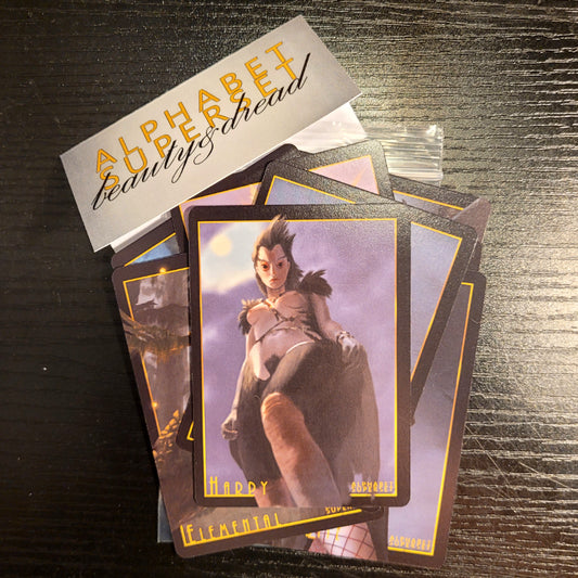 Beauty & Dread HARPY (Alphabet Superset) Art Trading Card