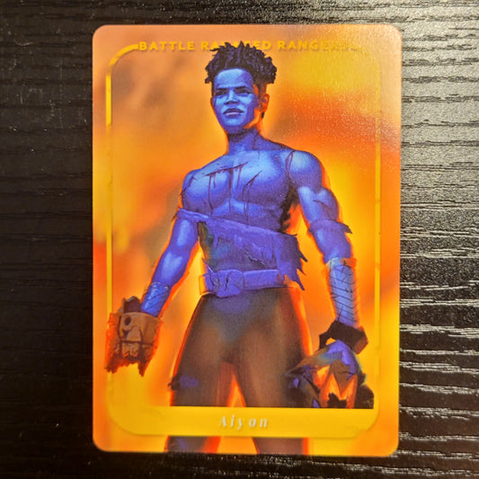 PR30 - Battle Damaged Aiyon (Cosmic Fury Gold) Art Trading Card