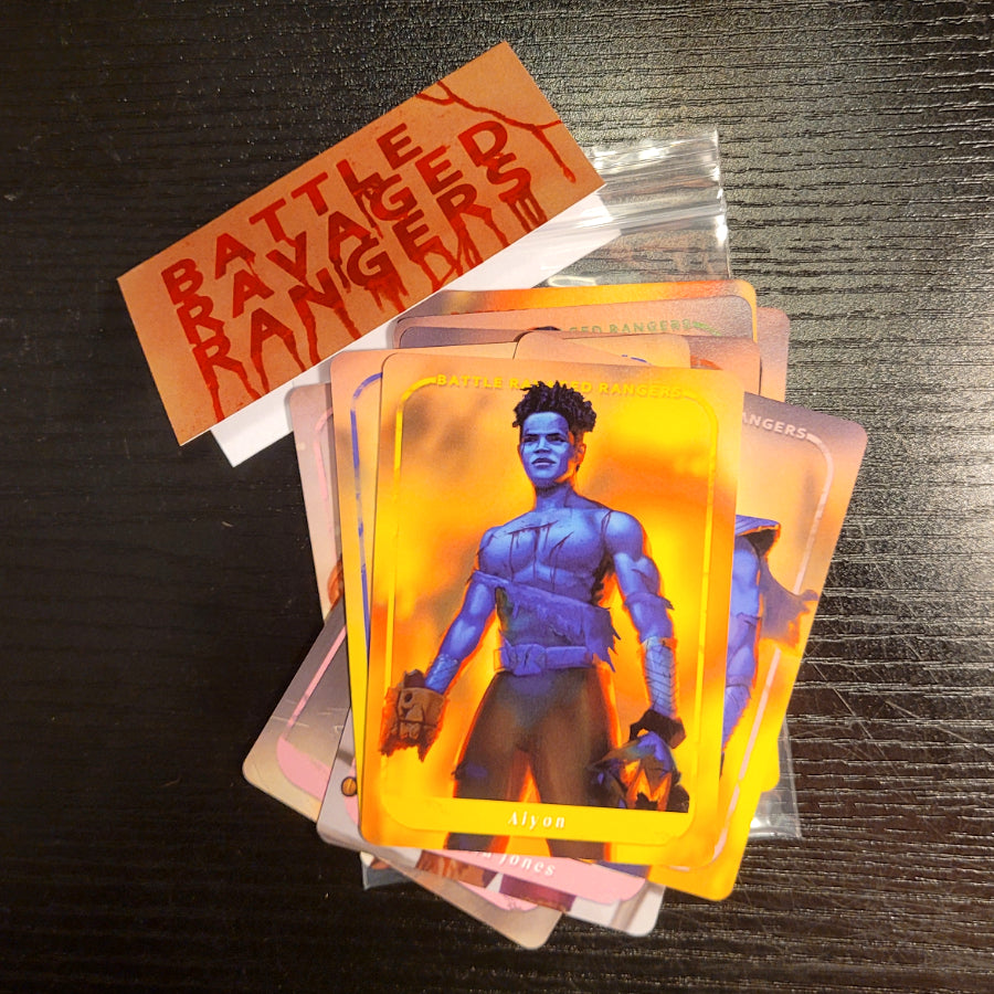 PR30 - Battle Damaged Aiyon (Cosmic Fury Gold) Art Trading Card