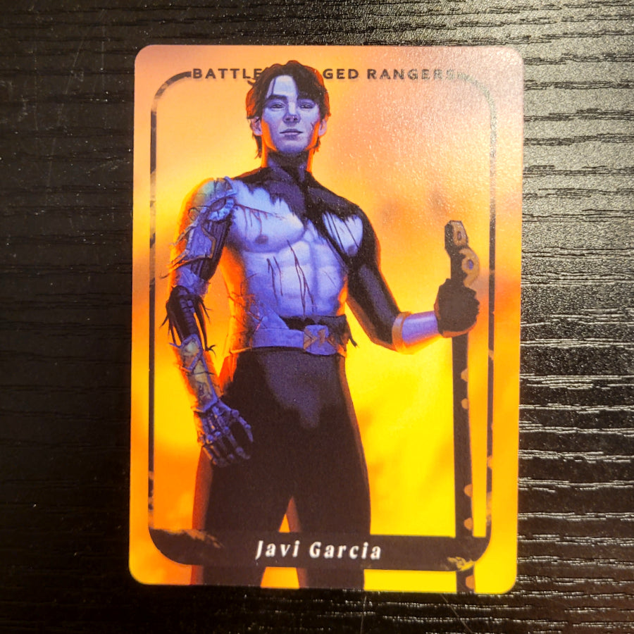 PR30 - Battle Damaged Javi (Cosmic Fury Black) Art Trading Card