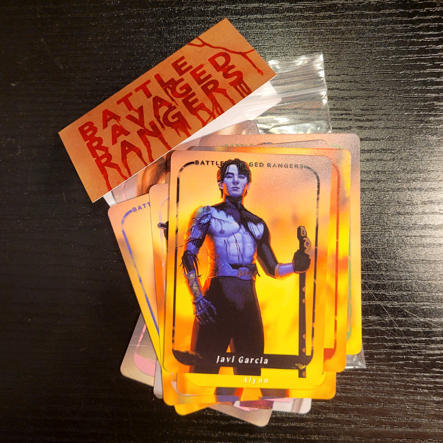 PR30 - Battle Damaged Javi (Cosmic Fury Black) Art Trading Card