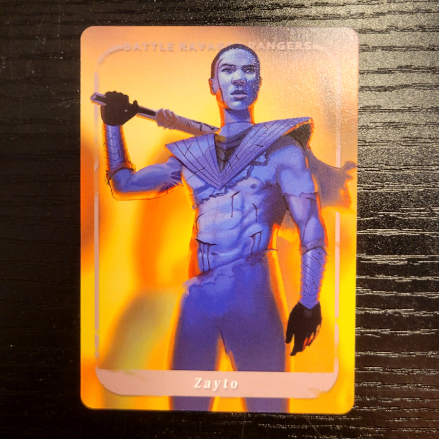 PR30 - Battle Damaged Zayto (Cosmic Fury Zenith) Art Trading Card