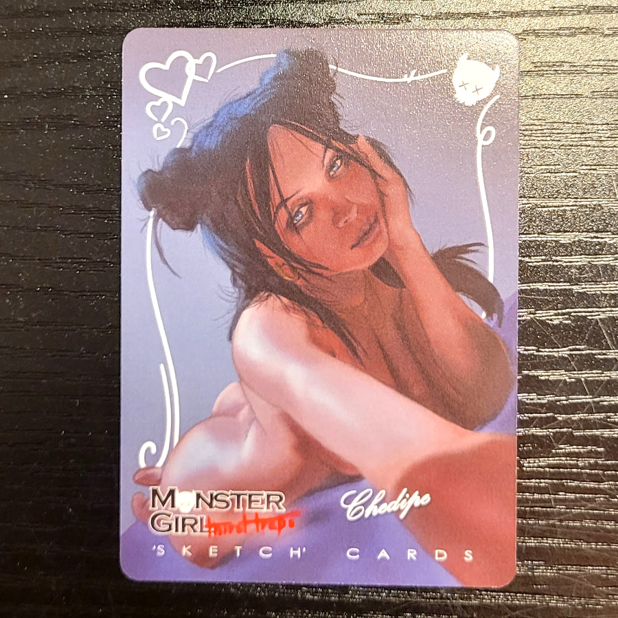 Monster Girl Thirst Trap Series - Chedipe Art Trading Card