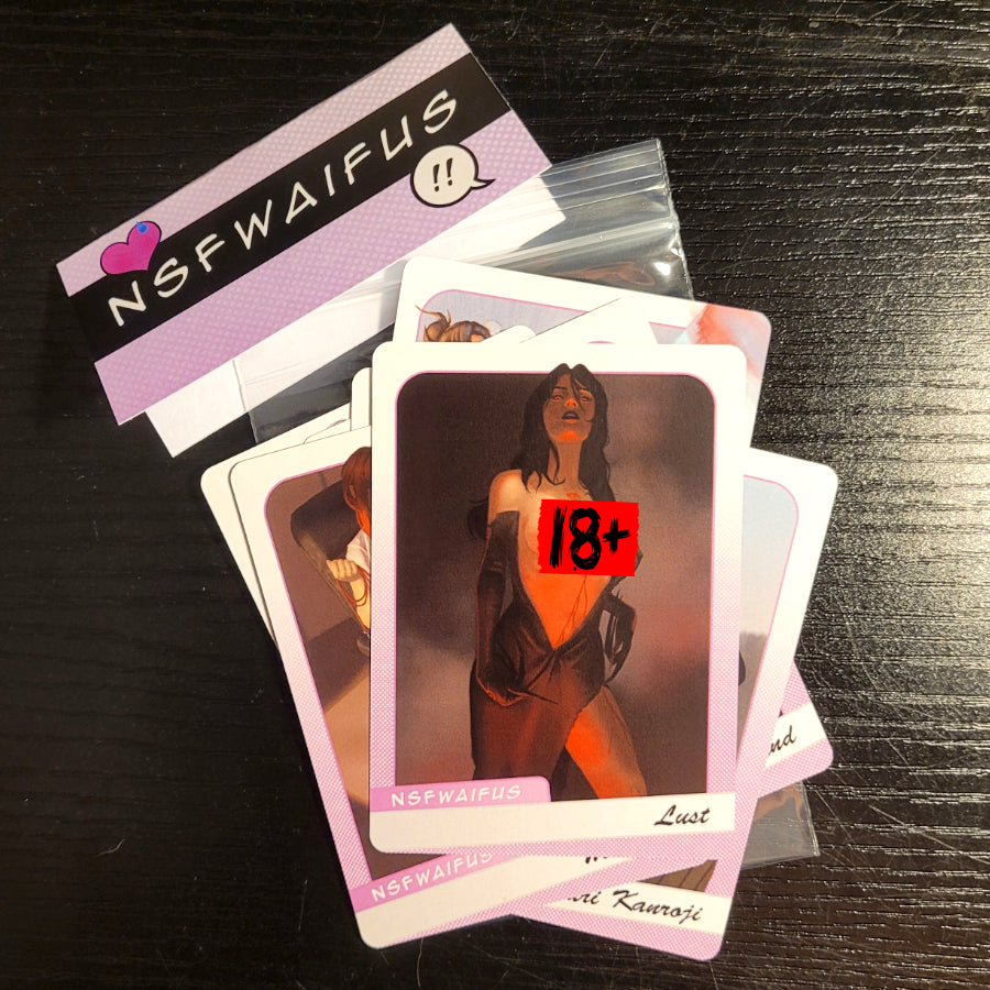 NSFWaifus LUST Art Trading Card