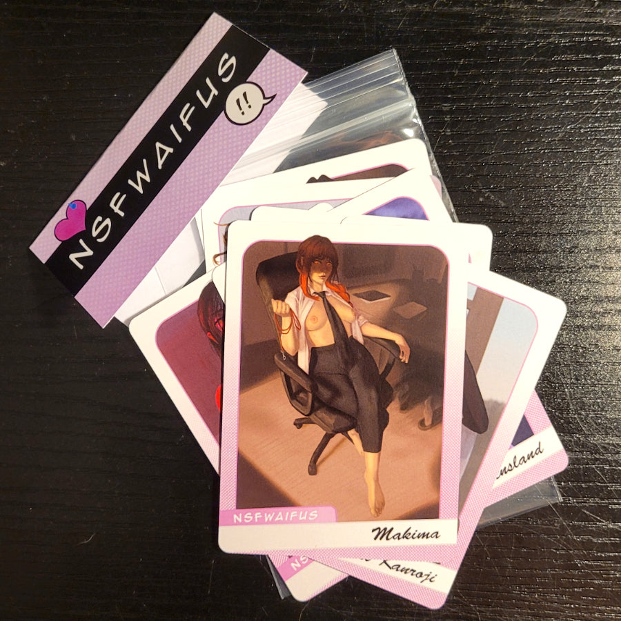 NSFWaifus MAKIMA Art Trading Card