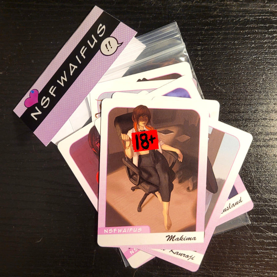 NSFWaifus MAKIMA Art Trading Card