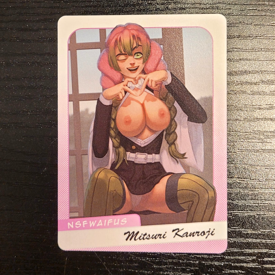 NSFWaifus MITSURI KANROJI Art Trading Card