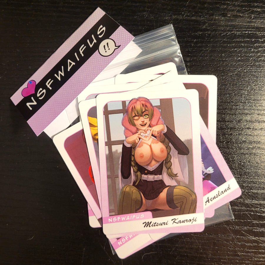 NSFWaifus MITSURI KANROJI Art Trading Card