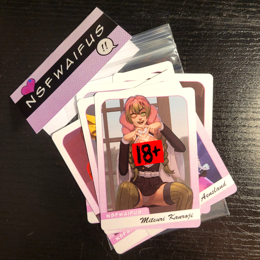 NSFWaifus MITSURI KANROJI Art Trading Card