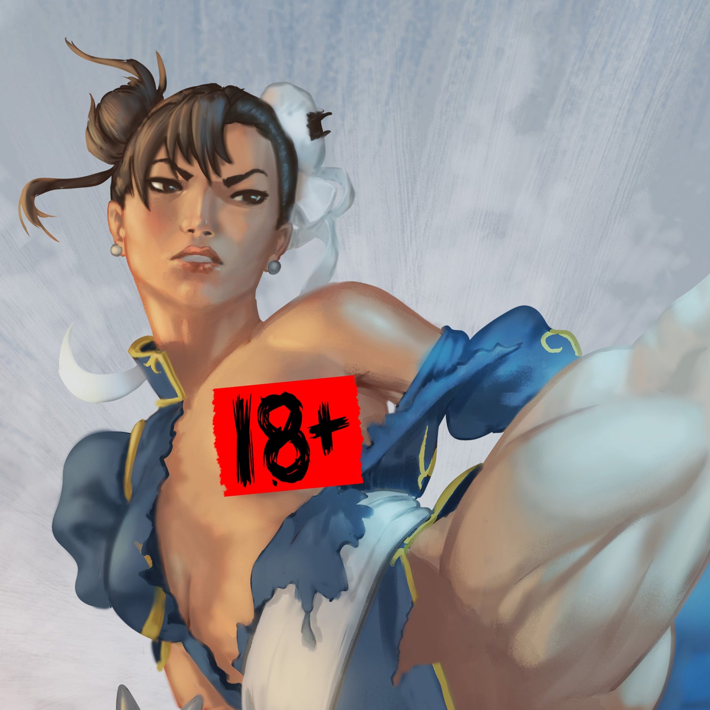 NSFWaifus CHUN LI 11x17 Art Print (Standard)