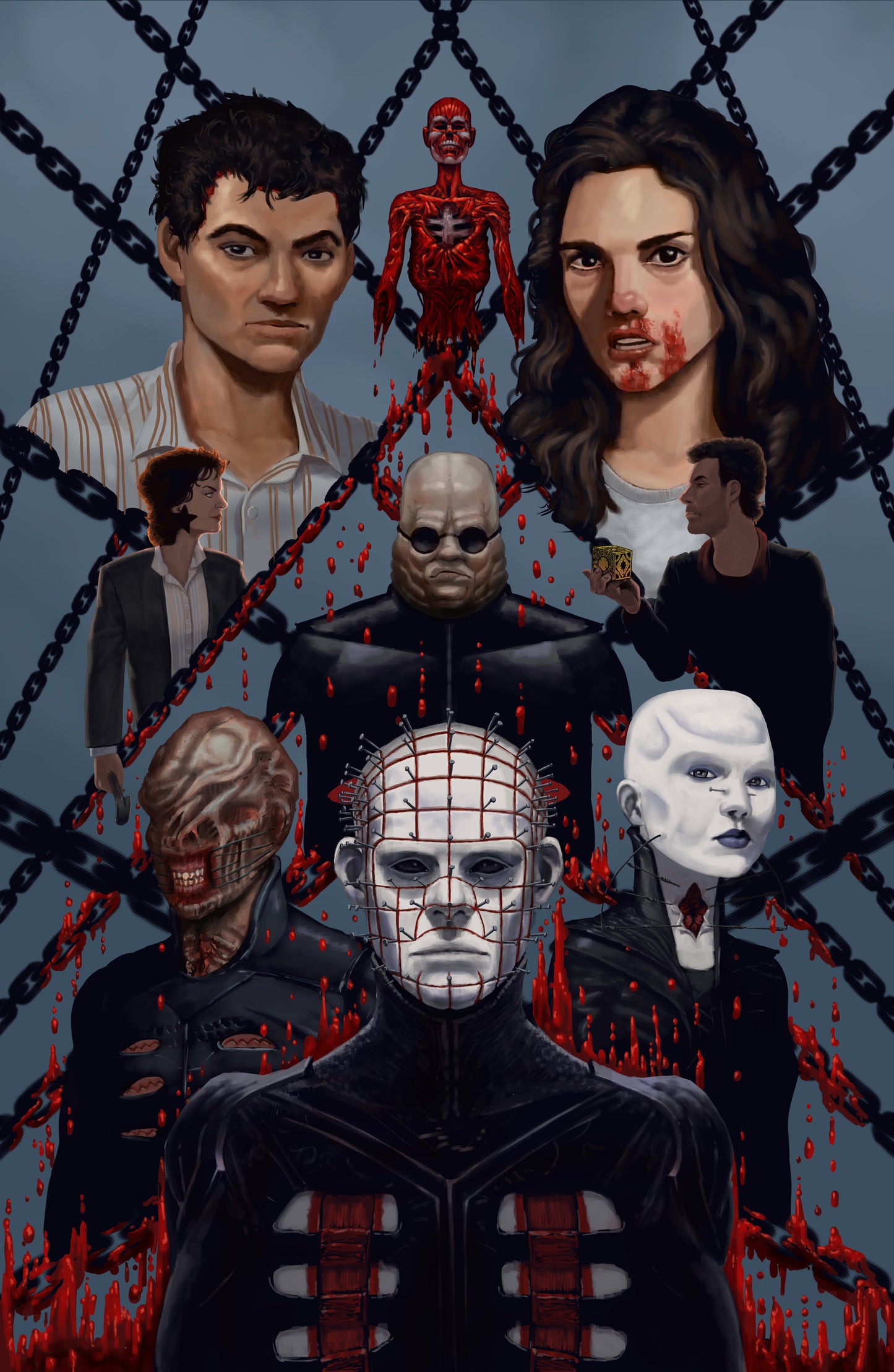 Movie Poster - Hellraiser 11x17 Art Print