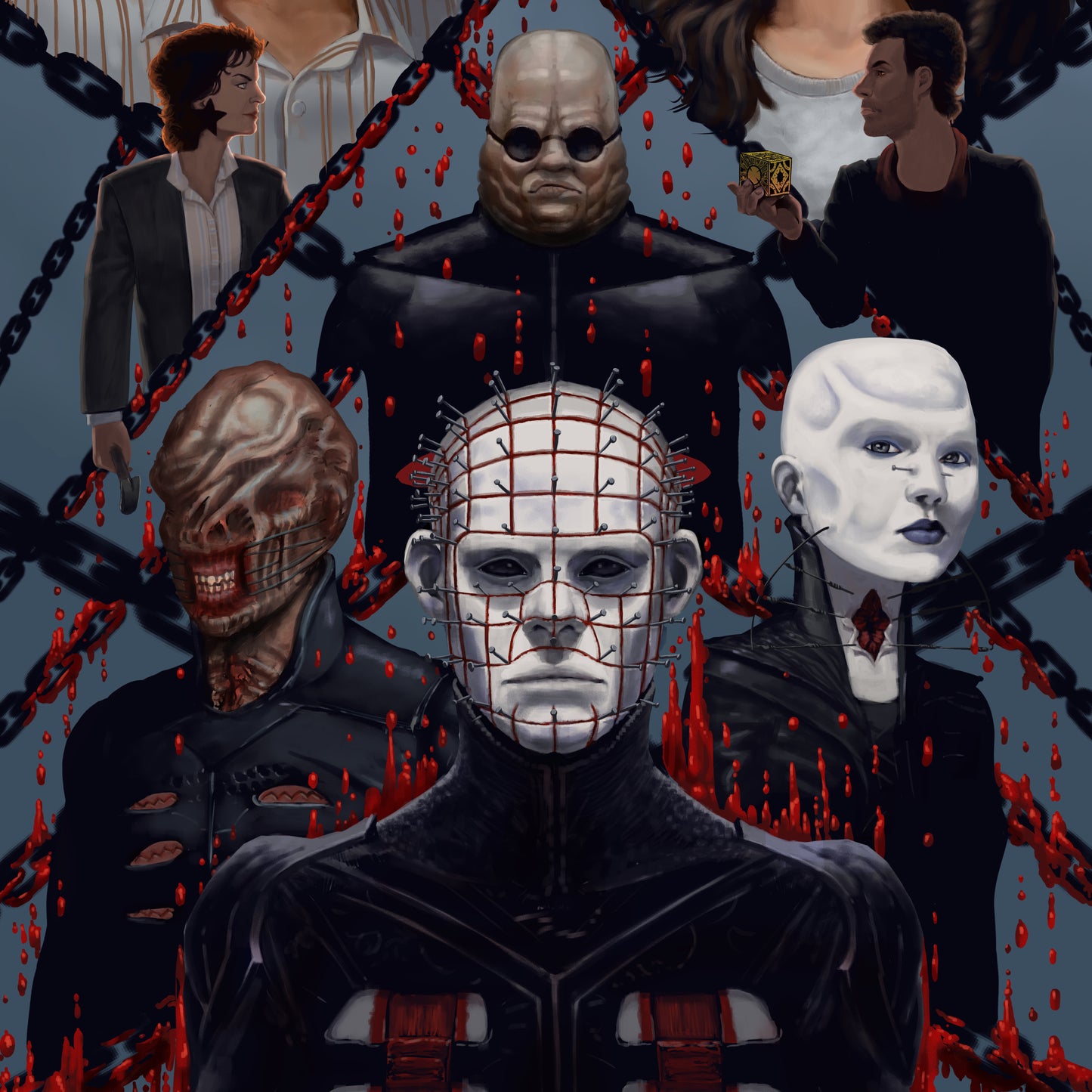 Movie - Hellraiser Pinhead Sticker