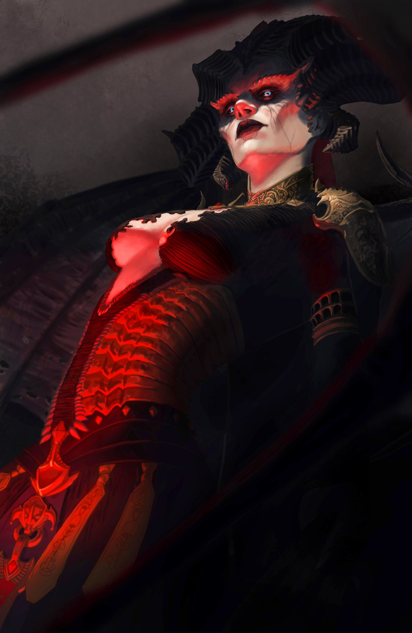 Diablo IV - Lilith 11x17 Art Print