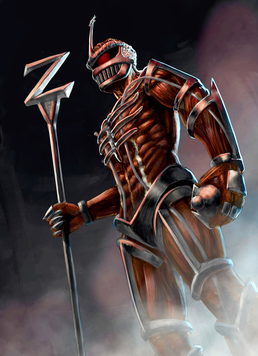 PR01 - Lord Zedd (MMPR) 5x7 Art Print