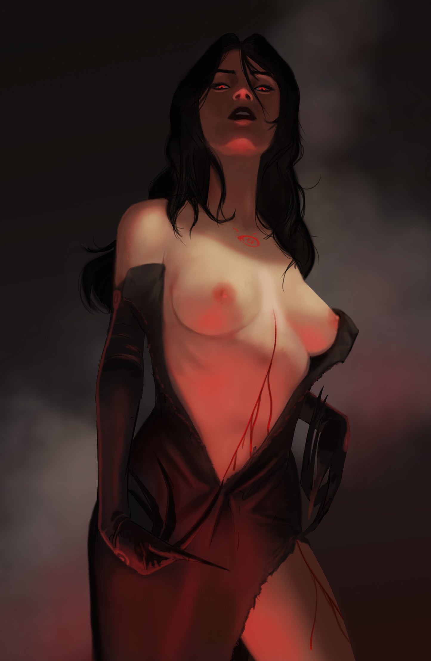 NSFWaifus LUST 11x17 Art Print