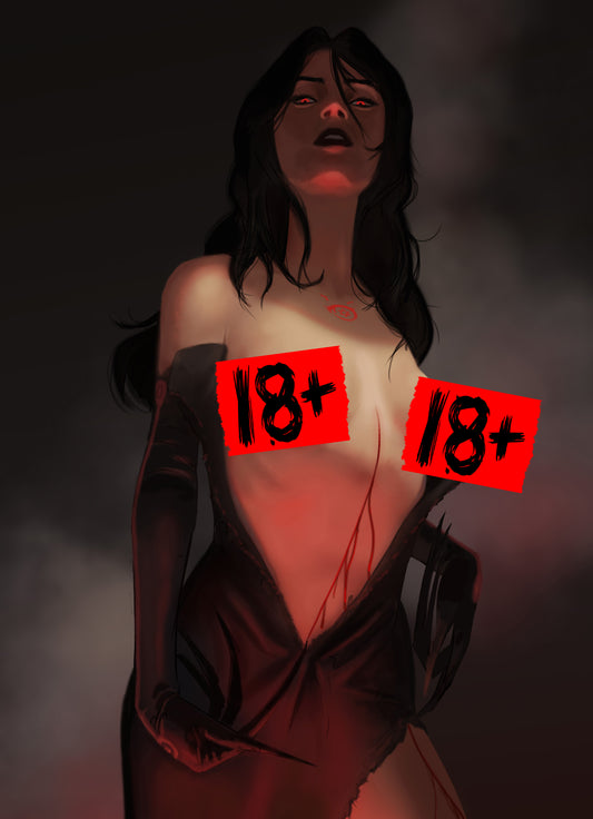 NSFWaifus LUST 5x7 Art Print