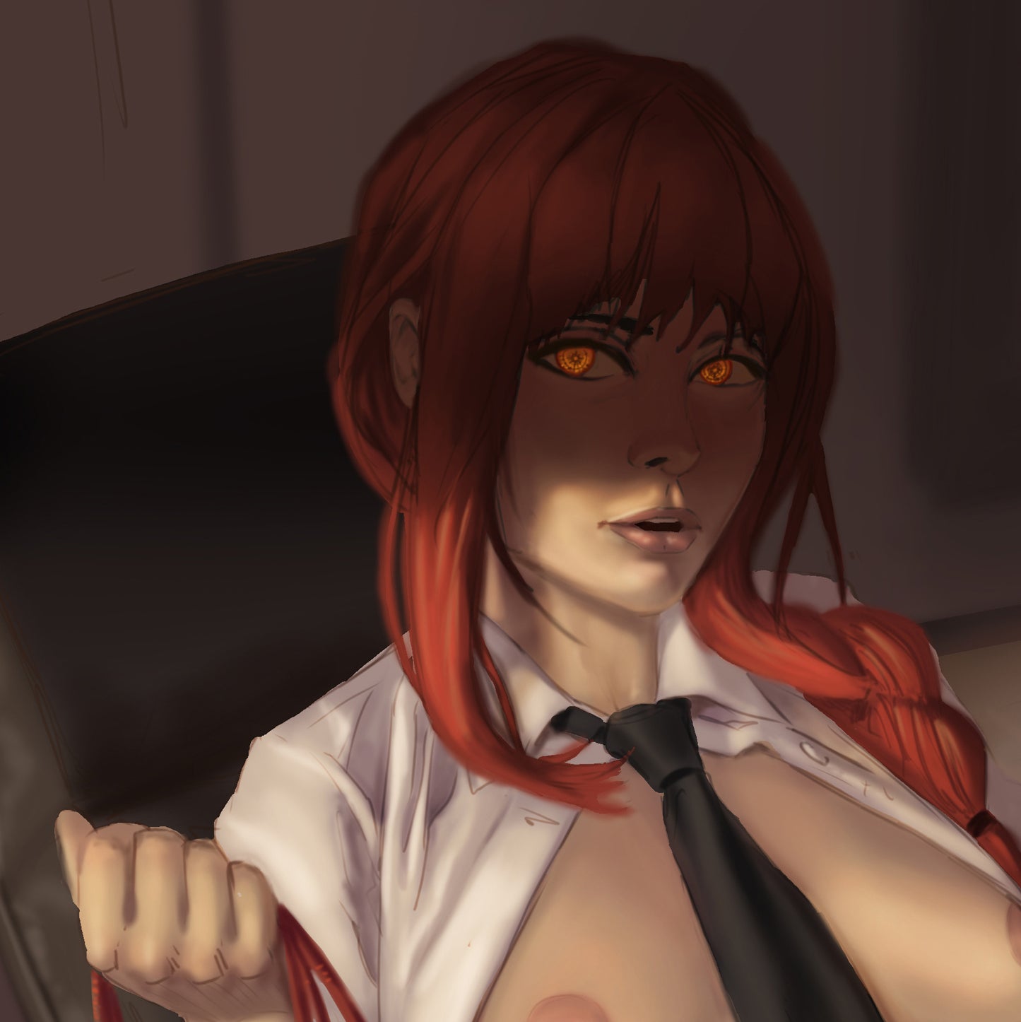NSFWaifus MAKIMA 5x7 Art Print
