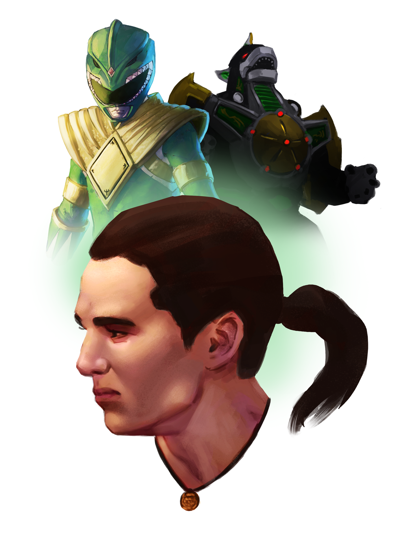 PR - Tommy Oliver 8.5x11 Art Print