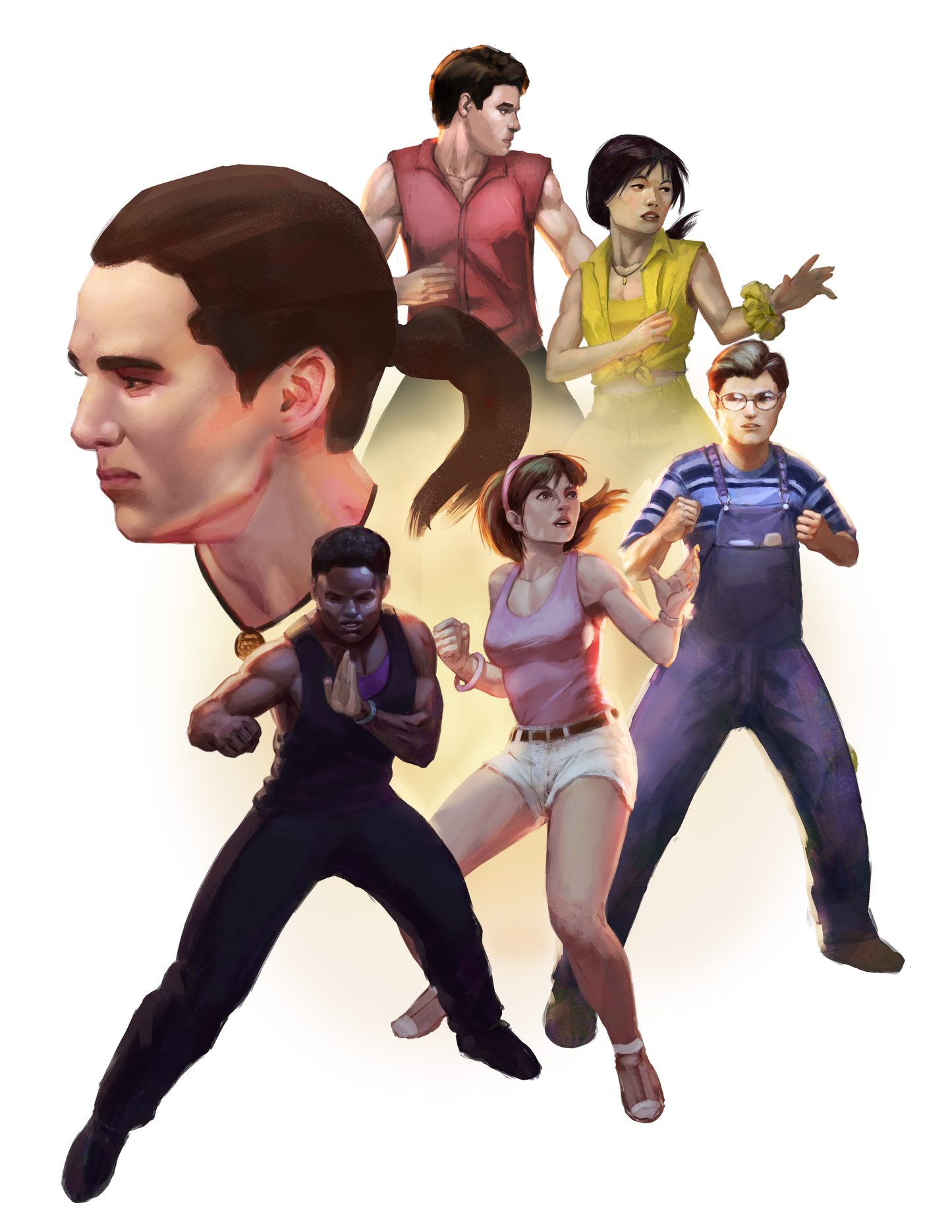 PR - MMPR Teenagers with attitude 8.5x11 Art Print