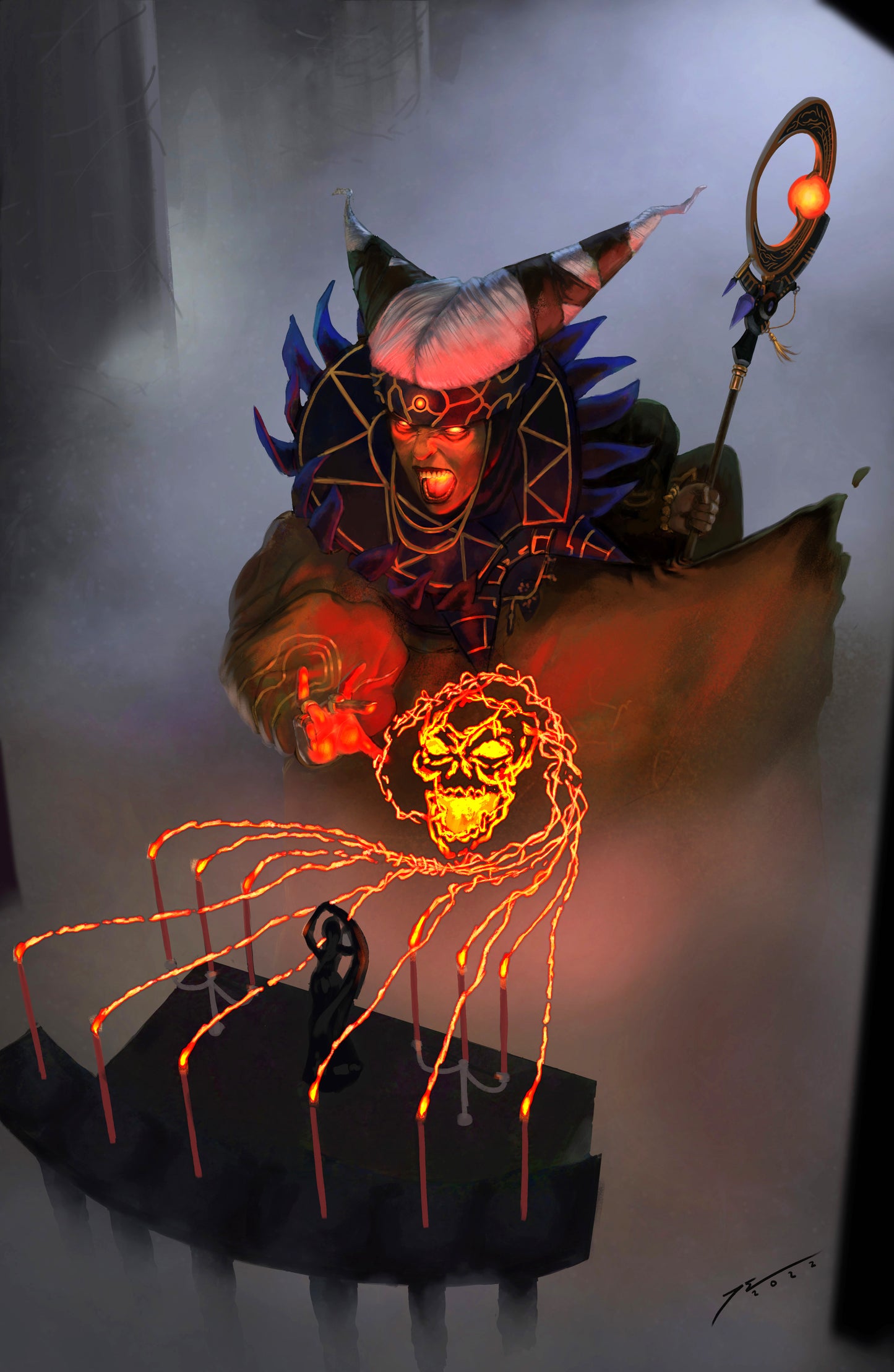 PR01 - Rita Repulsa (MMPR) 11x17 Art Print