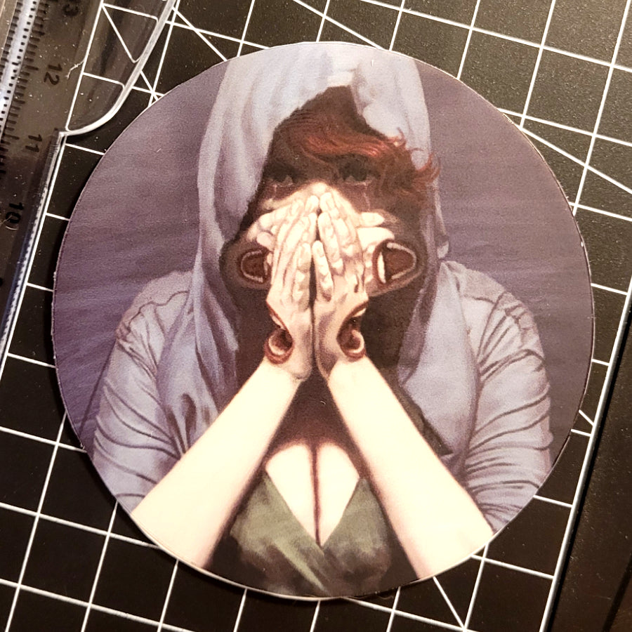 Beauty & Dread BANSHEE (Alphabet Superset) Circle Sticker
