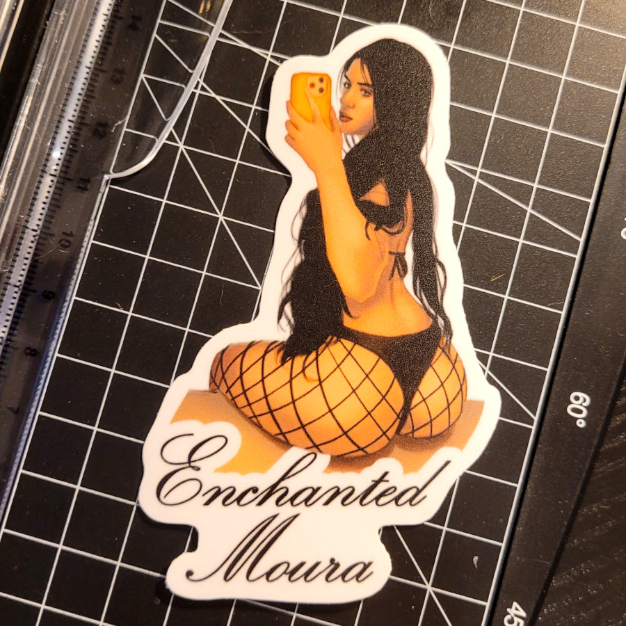 Monster Girl Thirst Trap Series - Enchanted Moura Sticker