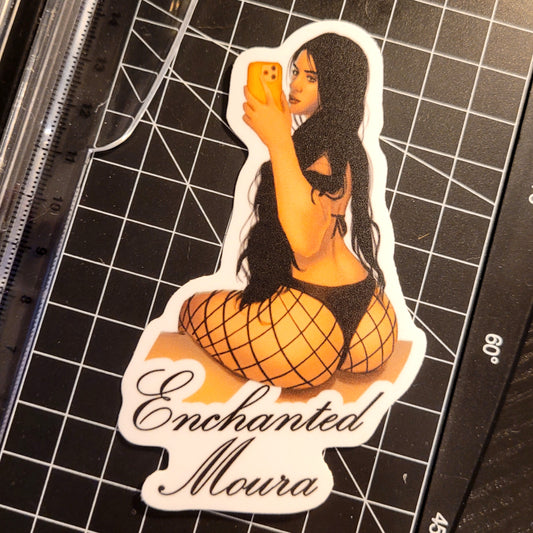 Monster Girl Thirst Trap Series - Enchanted Moura Sticker