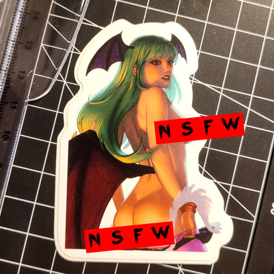 NSFWaifus MORRIGAN Sticker