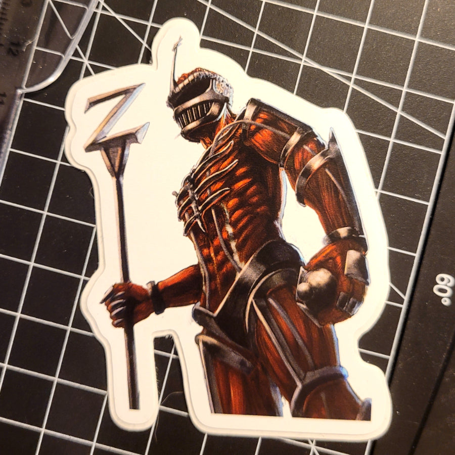 PR01 - Lord Zedd (MMPR) Sticker