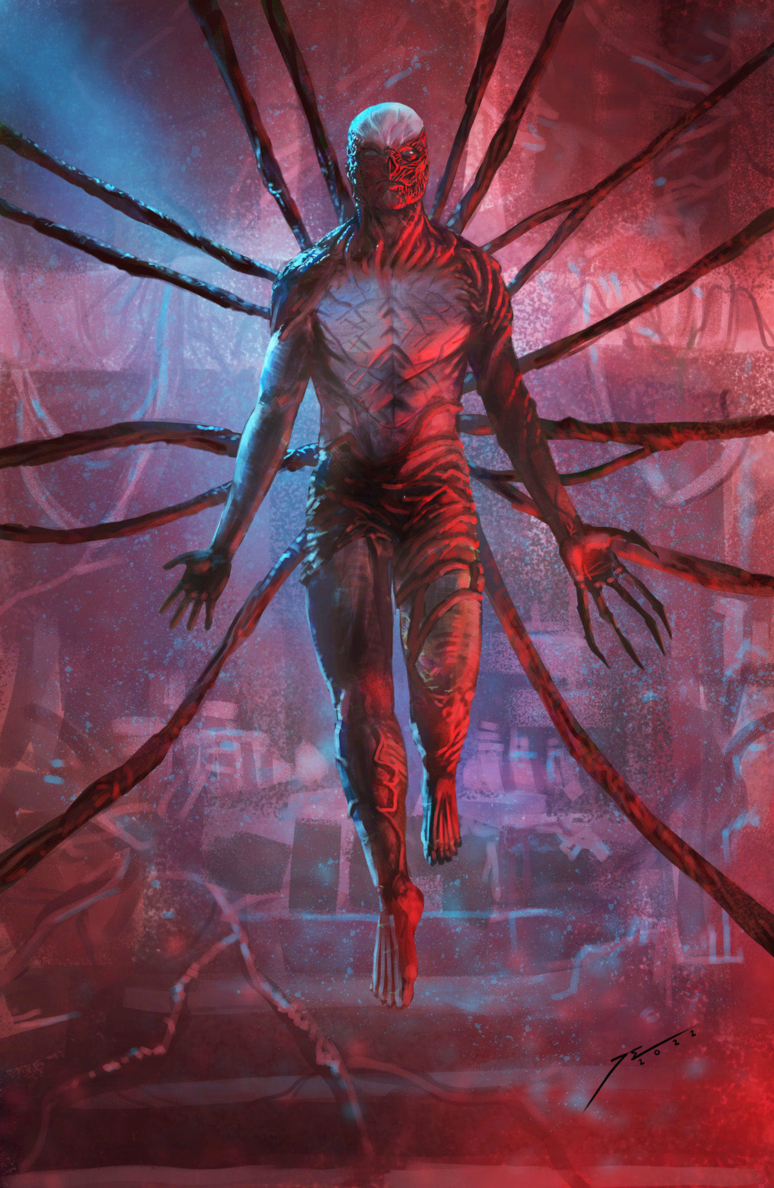 TV - Stranger Things Vecna 11x17 Art Print